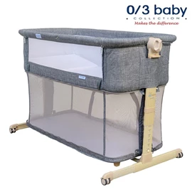 0/3 Baby Happa 4合1玩樂床/ 高級混灰