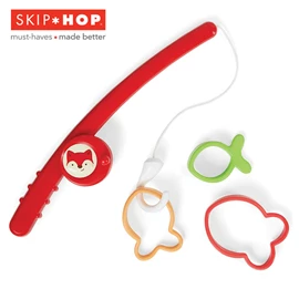 美国Skip Hop Zoo 可爱动物园狐狸钓鱼杆沐浴玩具