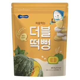 韓國Bebecook 雙色米餅-南瓜味 30g