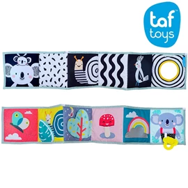 以色列TAF Toys 嬰兒雙面布書(可夾式)/ 樹熊