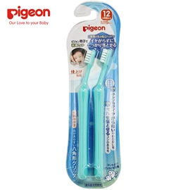 日本Pigeon 婴幼儿练习牙刷-妈妈代刷 2支装