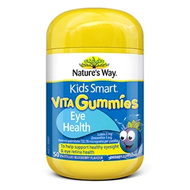 澳洲Nature's Way 儿童蓝莓抗氧化蓝光护眼软糖-50粒