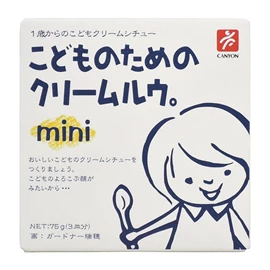 日本Canyon Spice 兒童奶油白醬調理塊;75g