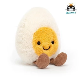 英國 JellyCat Happy Boiled Egg 趣味水煮蛋公仔