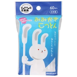 日本平和 婴儿用细轴棉棒(一边耳挖)/ 60支装