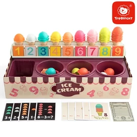 芬蘭Top Bright 數字加減冰淇淋遊戲組(87件)