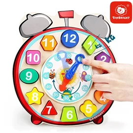 芬蘭Top Bright 數字積木認知時鐘
