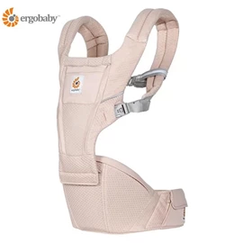 美國Ergobaby Alta 坐墊式背帶-透氣款 粉紅石英