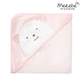 韓國Merebe 初生包被(春秋)-粉小熊