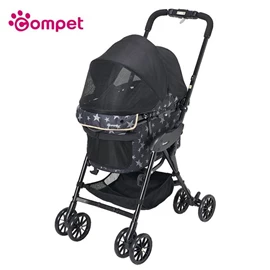 Compet milimili EG Long 中型寵物車-黑色
