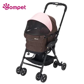 Compet milimili EG 小型寵物車-草莓巧克力色