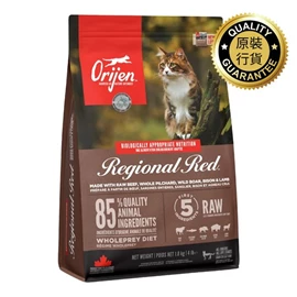 Orijen 渴望 無穀物全貓配方貓糧(紅肉)-1.8kg