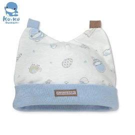 台灣KuKu Duck 跑跑小象可愛帽-藍色