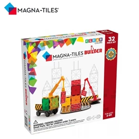 Magna-Tiles 磁力積木-小小建築師 32片