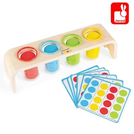 法国Janod 小小Steam系列-颜色分类游戏