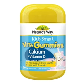 澳洲Nature's Way 維生素D+鈣兒童軟糖-60粒