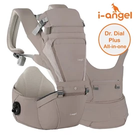 韓國 I-Angel Dr. Dial Plus All-in-one 腰櫈揹帶-拿鐵啡