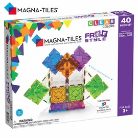 Magna-Tiles 磁力積木-Freestyle 40片