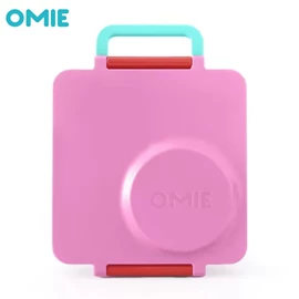 Omiebox  保冷保熱三層防漏餐盒 V2-粉紅色