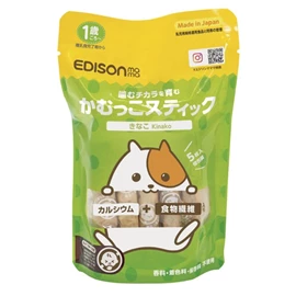 日本Edison 嬰幼兒咬咬餅/ 黃豆 5枚入