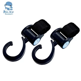 台灣KuKu Duck 多功能旋轉掛勾-黑色