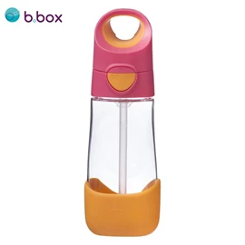 澳洲b.box Tritan 兒童吸管水樽-450ml Strawberry Shake