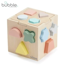Bubble 木製圖形顏色認知配對盒