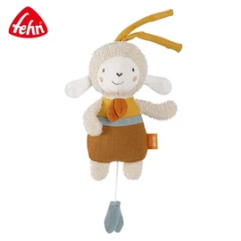 Fehn 悠棉麥田迷你拉環音樂玩具-小羊