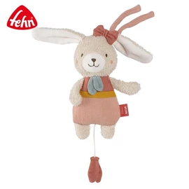 Fehn 悠棉麥田迷你拉環音樂玩具-小兔