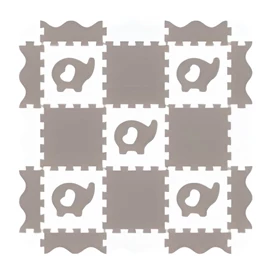 Baby Star 動物併接遊戲地墊-灰色象