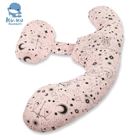 台灣KuKu Duck 涼感舒活孕婦枕-氣質粉