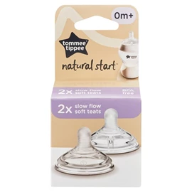 英國Tommee Tippee Natural Start 超柔軟奶嘴 -慢流量 0個月以上 兩個裝