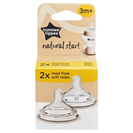 英國Tommee Tippee Natural Start 超柔軟奶嘴 -中流量 3個月以上