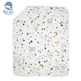 台灣KuKu Duck 紗布大浴巾-72x91cm 十二星座