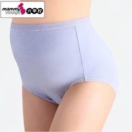 台灣六甲村 高彈性孕婦褲-紫色