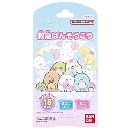 日本製兒童膠布-角落生物 18片