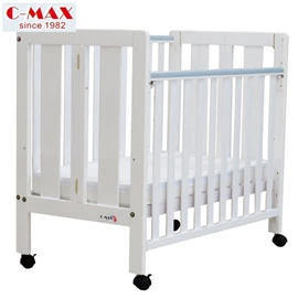 C-MAX 摺合式嬰兒床 #328B(附送3吋床褥) (兩色選)