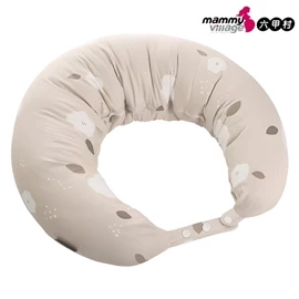 台灣六甲村 可調式經典孕婦哺乳枕/ 平織印花款