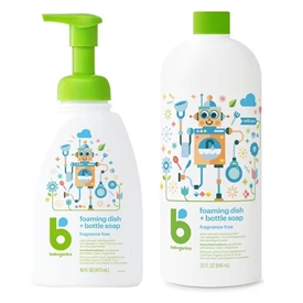 美國BabyGanics 有機奶瓶清潔液(無香味)/ 1+1 優惠套裝