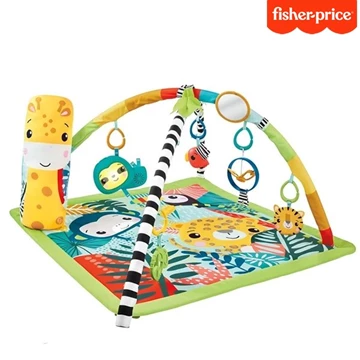 美國Fisher price 三合一 雨林感官健身器