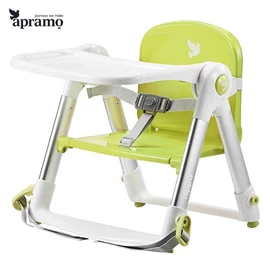 英國 Apramo Flippa® Classic 便攜式兩用餐椅-青檸色