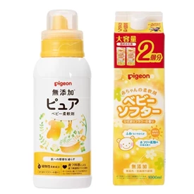 日本Pigeon 嬰兒衣物柔順劑/ 1+ 1 優惠套裝