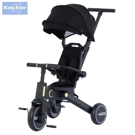 Kids Star RIDER+ 7 in 1 摺合三轮车/ 烟黑色
