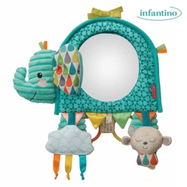 美國infantino Go Gaga 小象玩樂鏡子