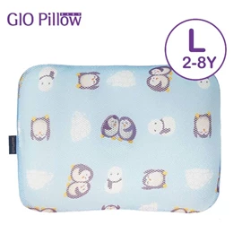 韓國Gio Pillow 超透氣護頭型 嬰兒枕頭-L碼 企鵝