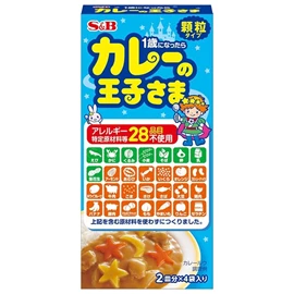 日本S&B 王子咖喱(顆粒型)/ 60g(15g x 4袋)