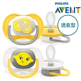 英國 Avent 安撫奶嘴(2個裝)-透氣型 6-18M