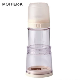 韓國Mother-K Ecozen 伸縮拋棄式奶瓶(不包奶嘴)-米色