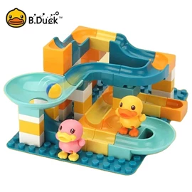 B.Duck 大顆粒積木/ 中軌道滾珠 52pcs