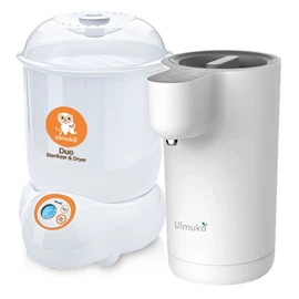 美國Ulmuka 多功能烘乾消毒煲連恆溫水機套裝